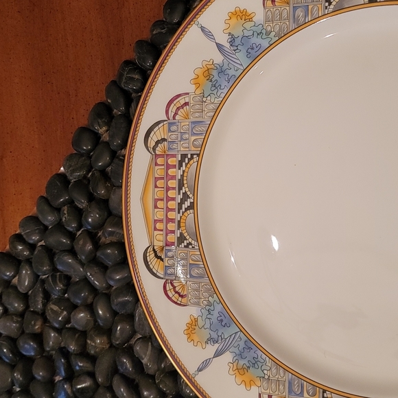 Mikasa Villa Cora Bone China Decorative Serving Plate 12" - Picture 3 of 4